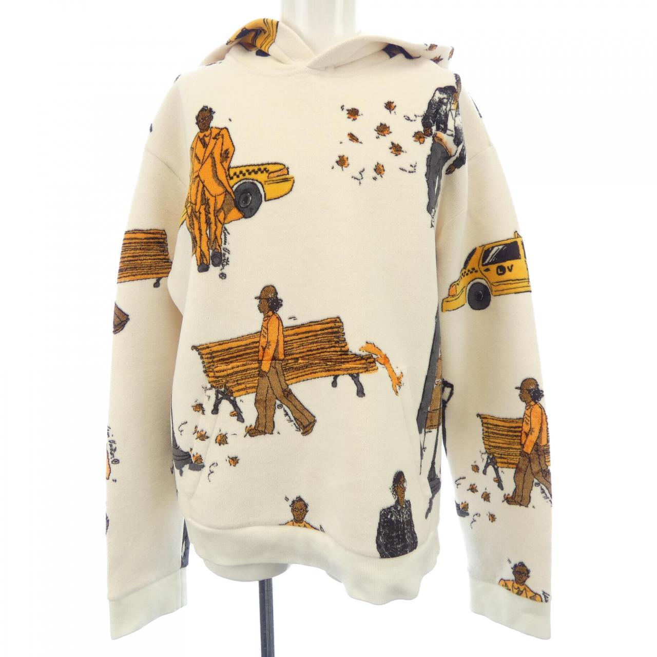 ルイヴィトン LOUIS VUITTON ニューウォーカーズプリント HHY69WRDD パーカー