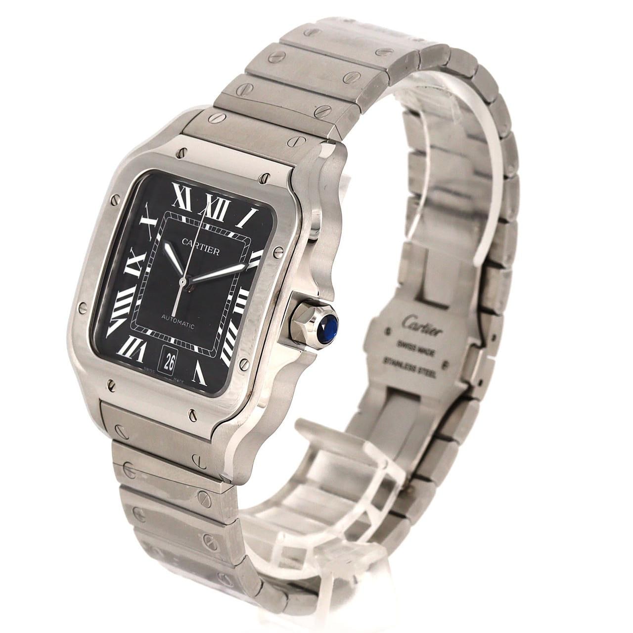 【新品】カルティエ サントス･ドゥ･カルティエLM WSSA0096 SS 自動巻