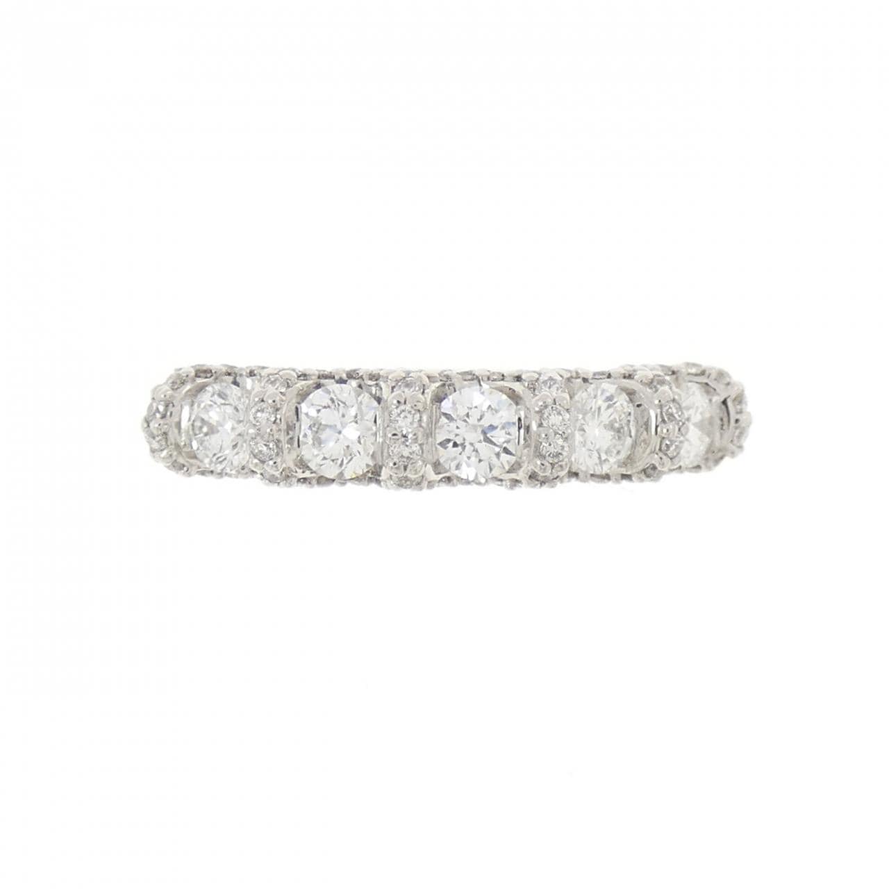 PT950 ダイヤモンド リング 0.70CT