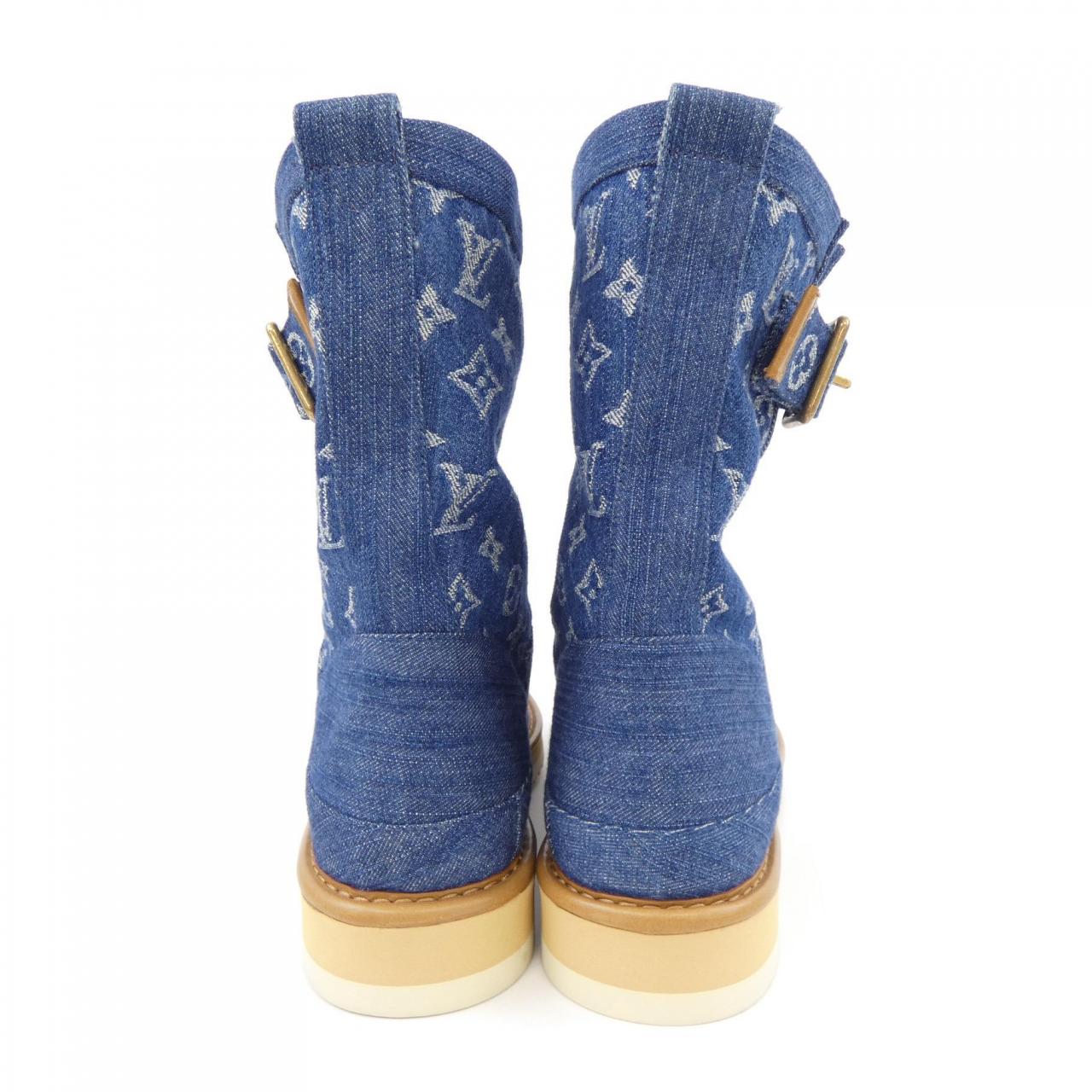 ルイヴィトン LOUIS VUITTON LVコージーライン　NIGO ブーツ