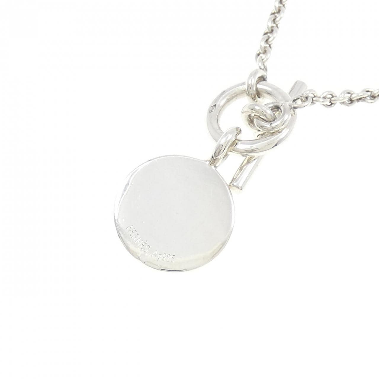 HERMES amulettes H 五彩紙屑項鍊