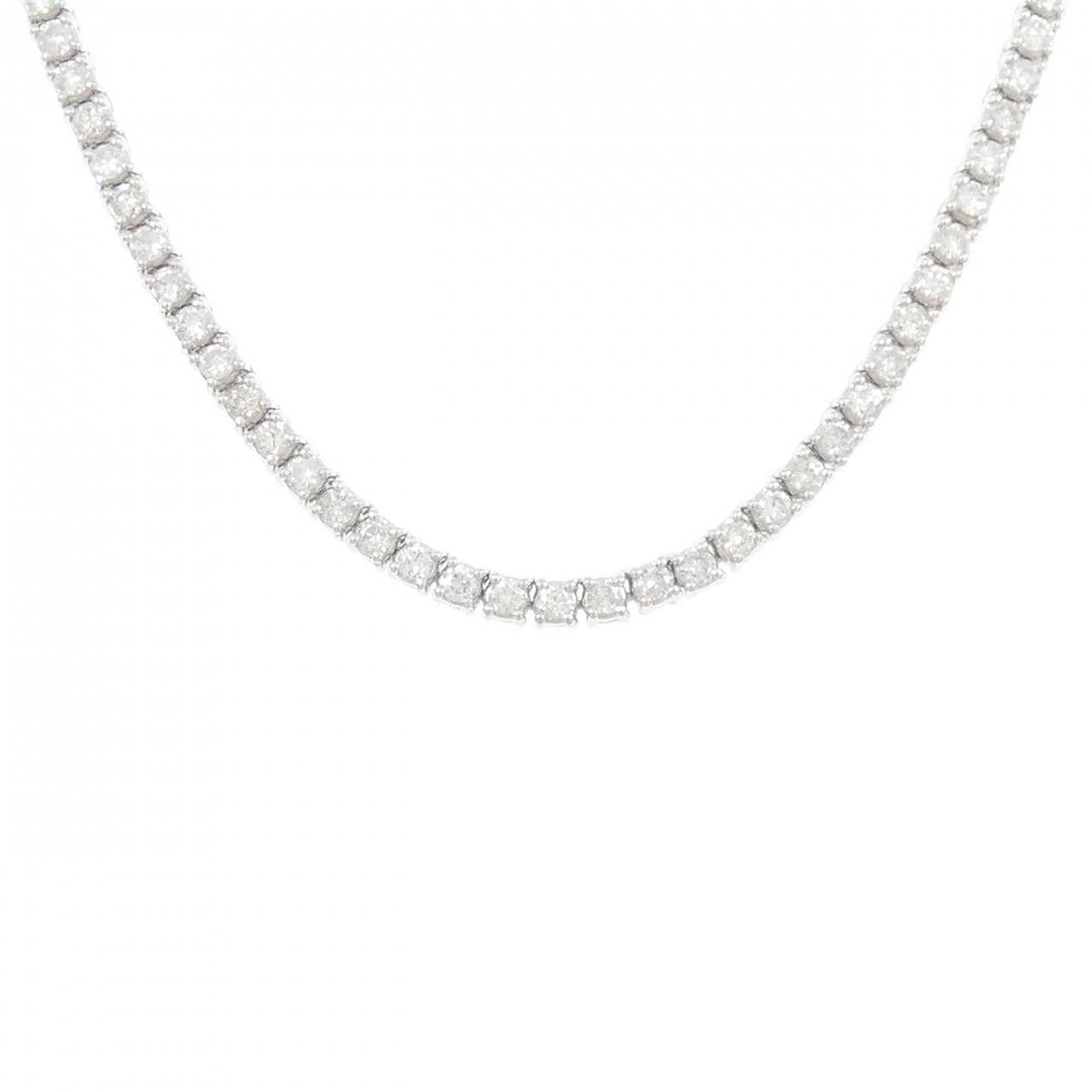 PT900 ダイヤモンド ネックレス 5.00CT