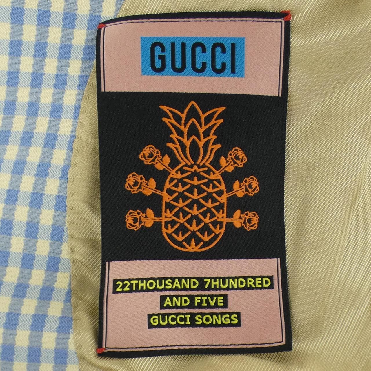 グッチ GUCCI 22THOUSAND 7HUNDRED AND FIVE GUCCI SONGS 679677 ZAGL7 ジャケット