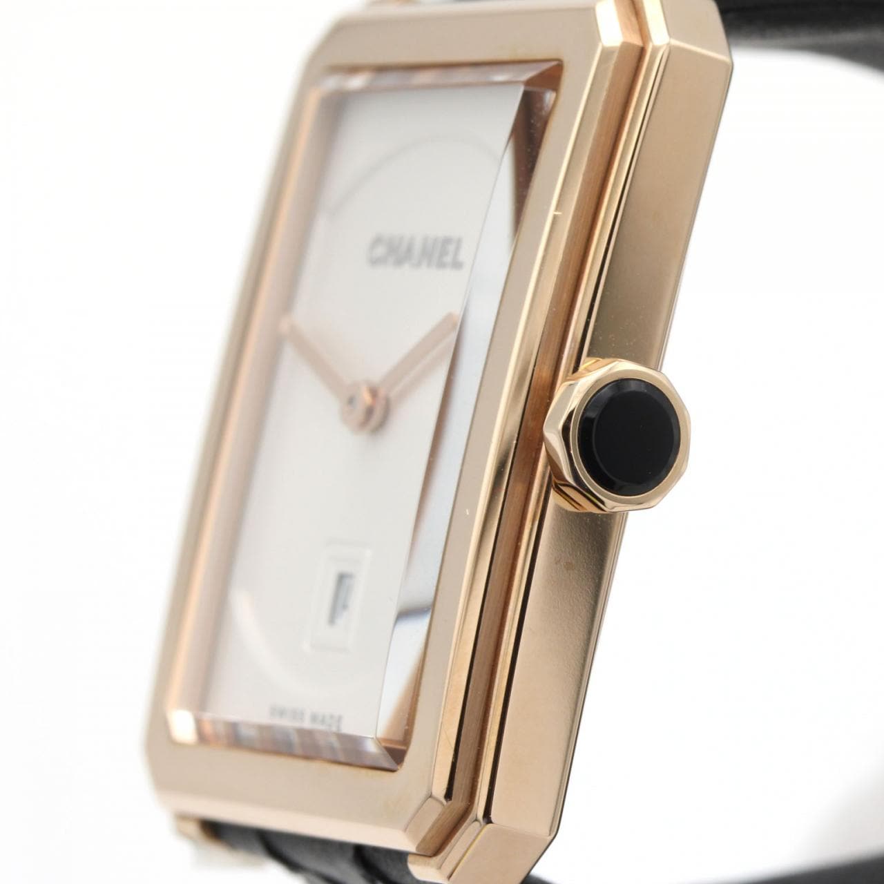 シャネル ボーイフレンド PG H6588 ベージュゴールド クォーツ