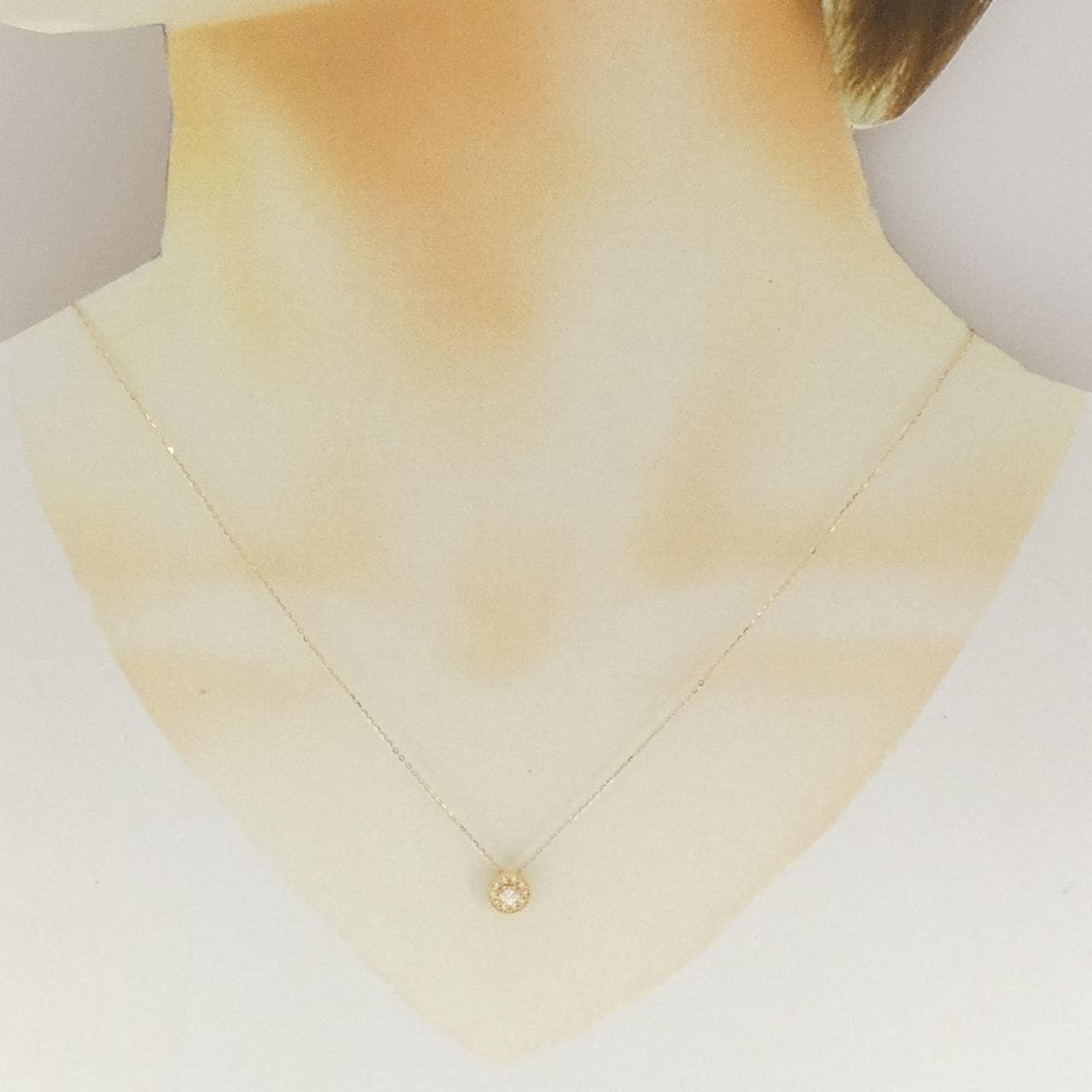 フェスタリア ダイヤモンド ネックレス 0.12CT