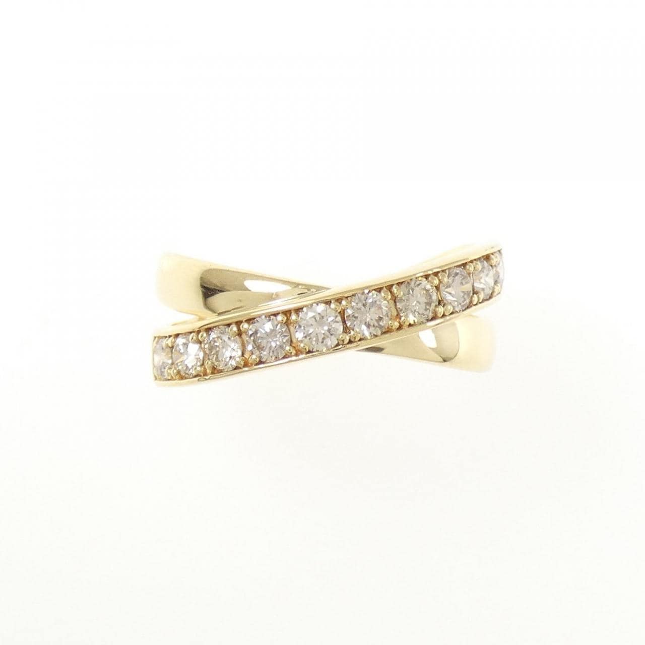 K18YG ダイヤモンド リング 0.50CT