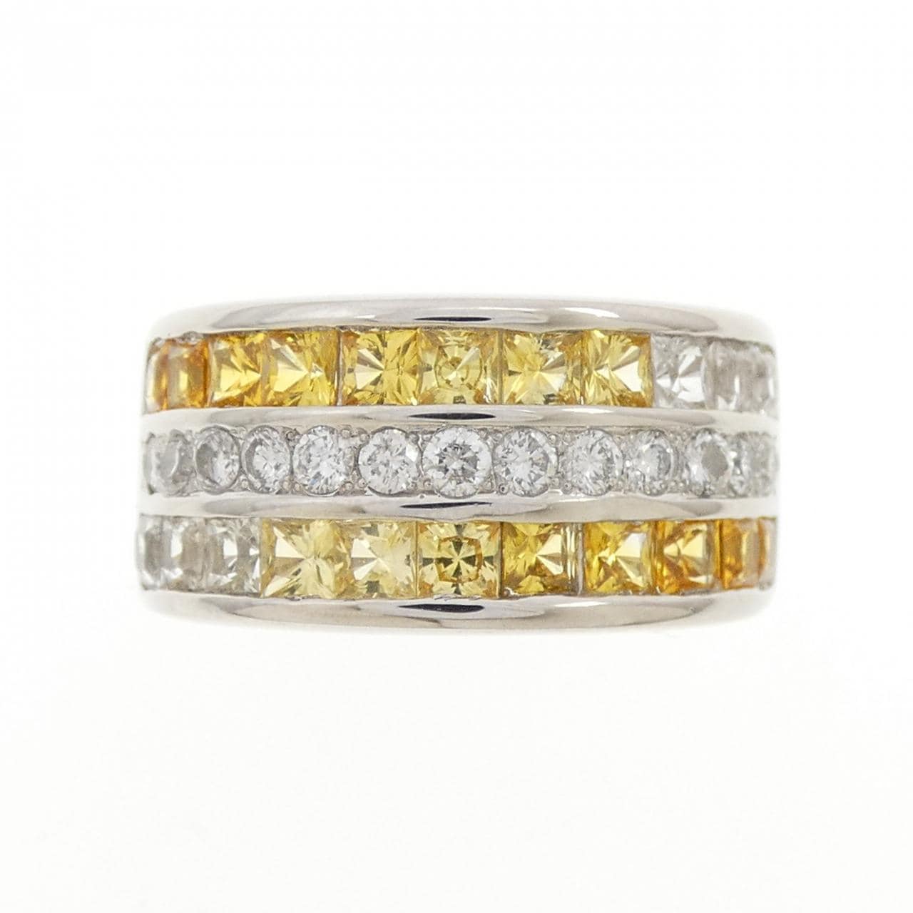 PT900 サファイヤ リング 2.30CT