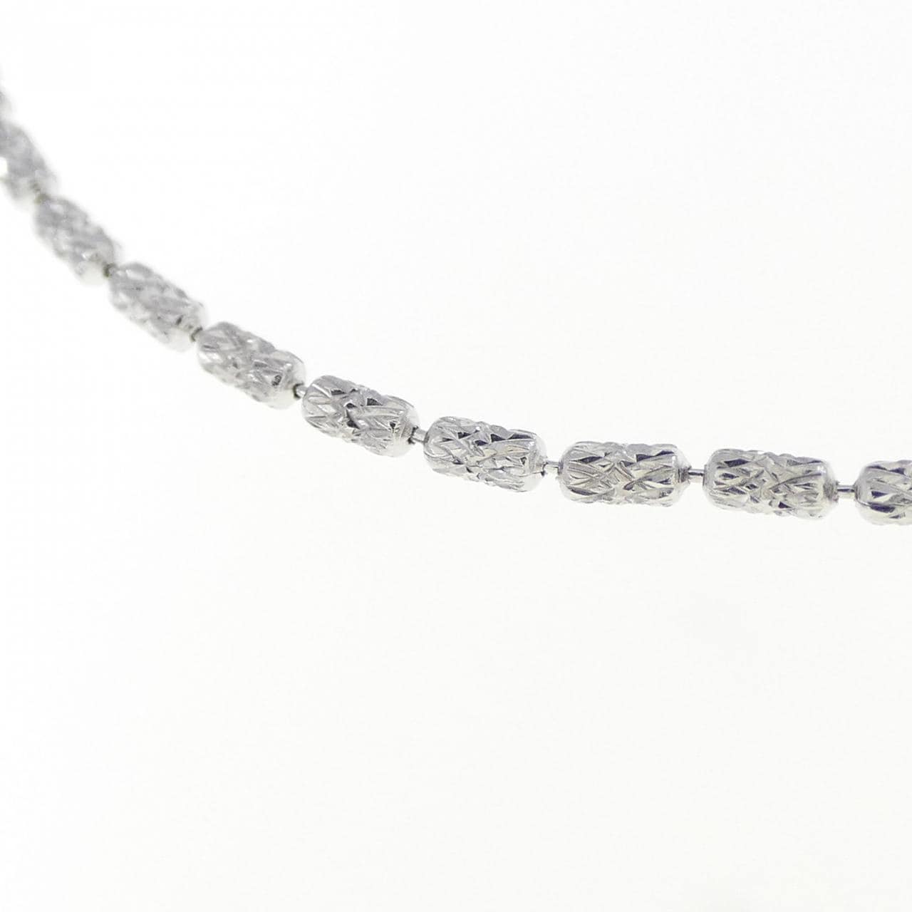 K18WG ネックレス