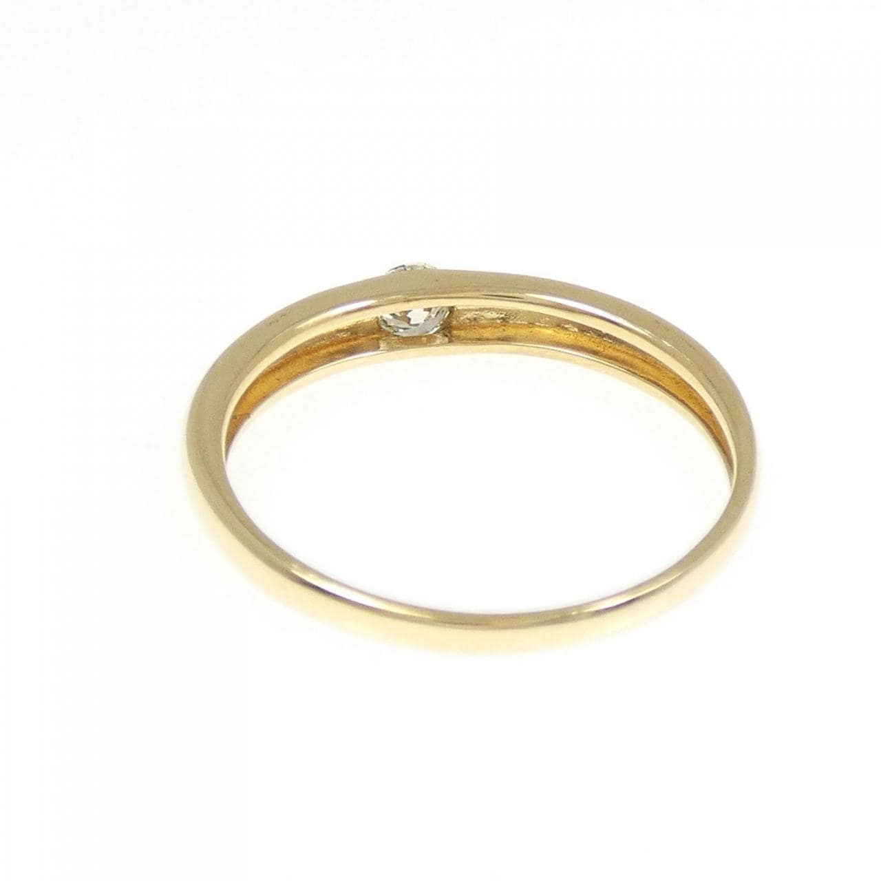 K18YG ダイヤモンド リング 0.184CT