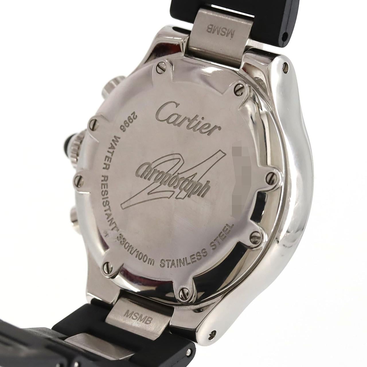 【ノーメンテナンス還元価格】カルティエ クロノスカフ W10198U2 SS クォーツ