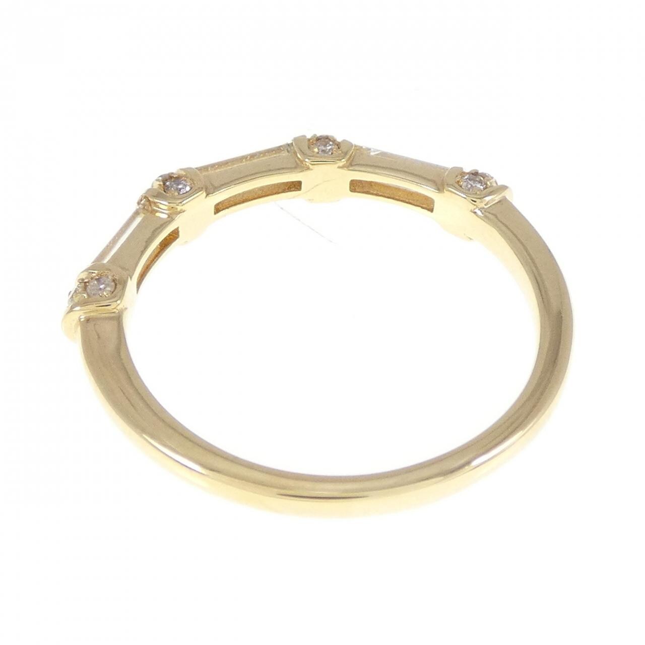 [BRAND NEW] K18YG Diamond Ring 0.29CT