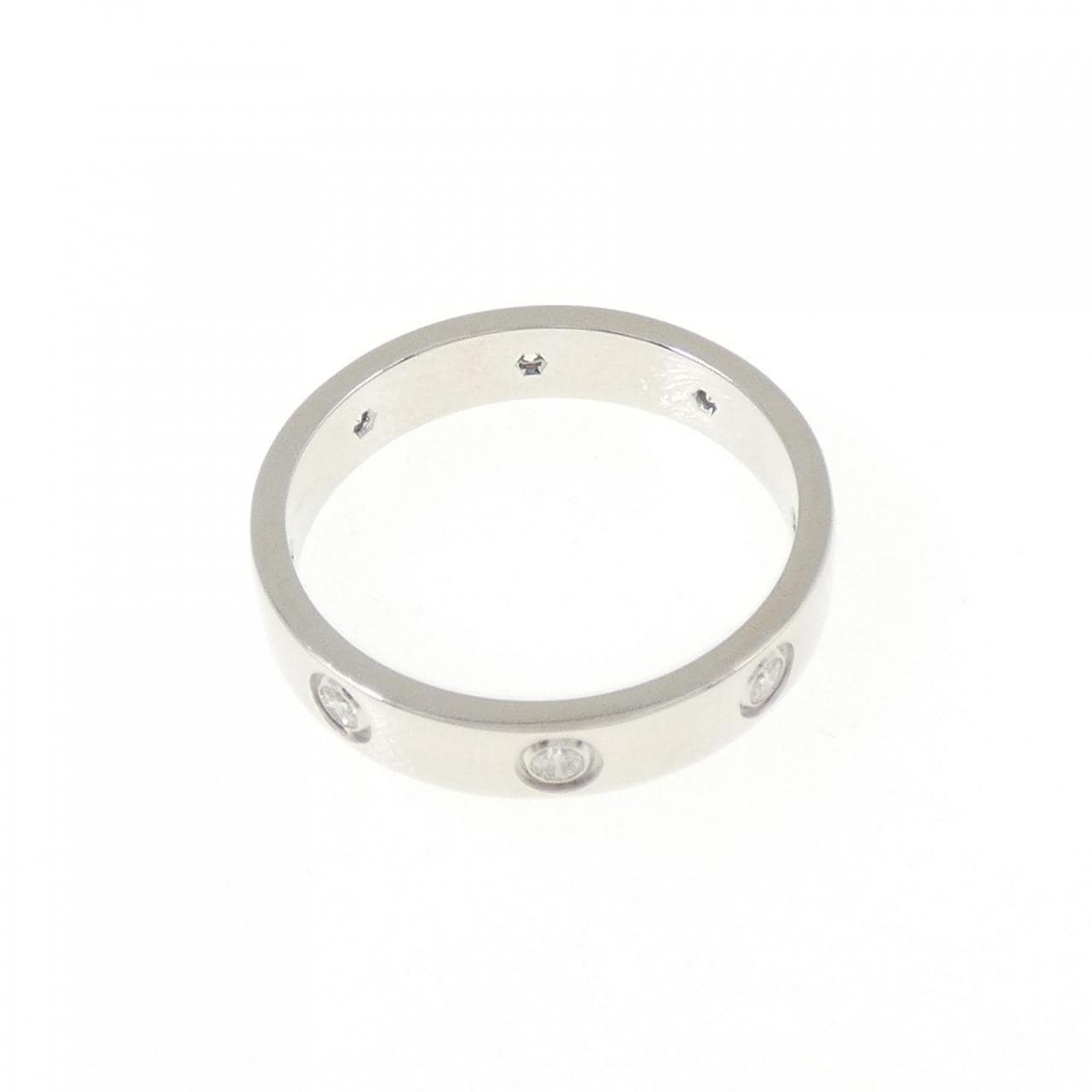 カルティエ ミニラブ フルダイヤ リング