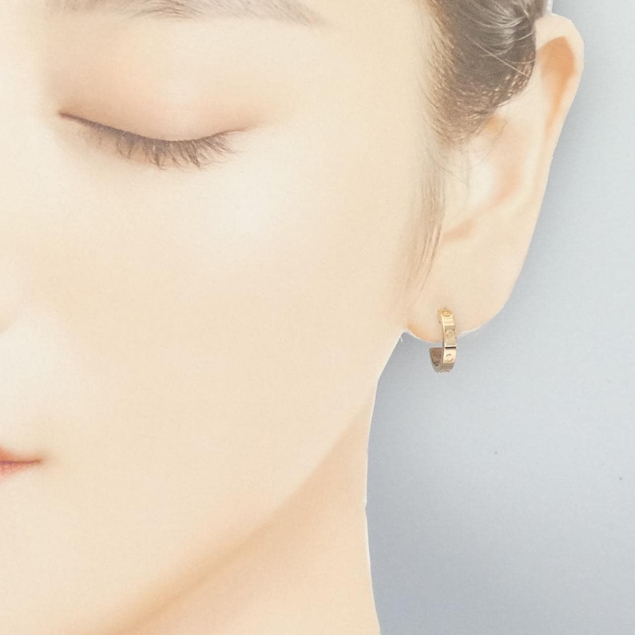 カルティエ ミニラブ ピアス