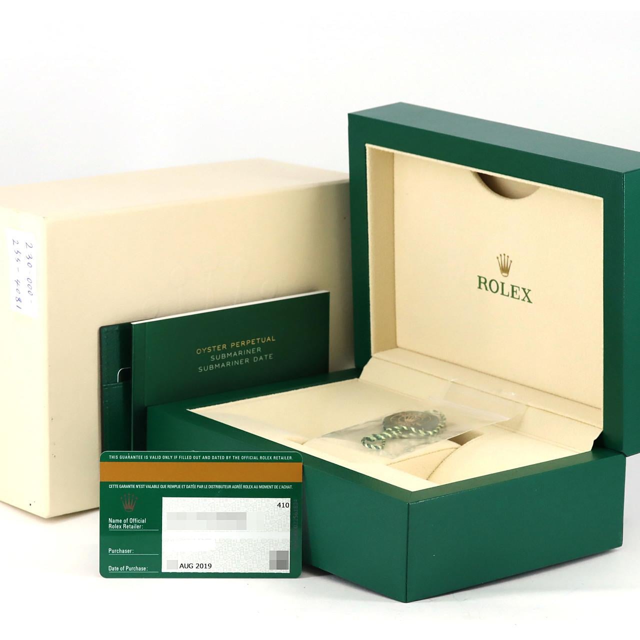 ロレックス サブマリーナーデイト 116613LB SSxYG 自動巻 ランダム番