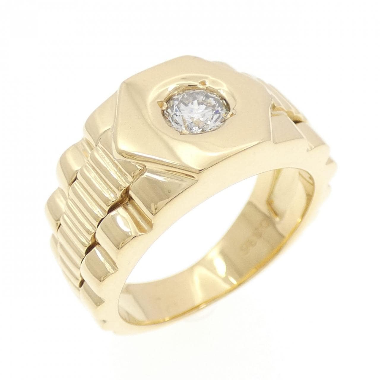 K18YG ダイヤモンド リング 0.336CT