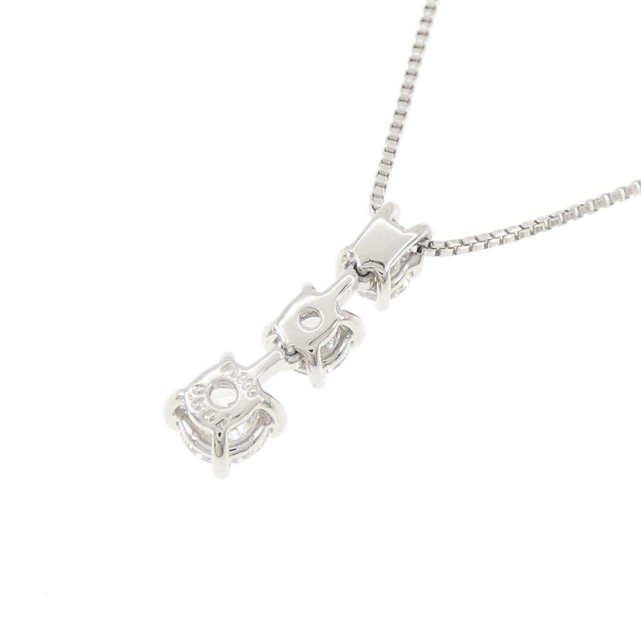 PT900/PT850 ダイヤモンド ネックレス 0.501CT