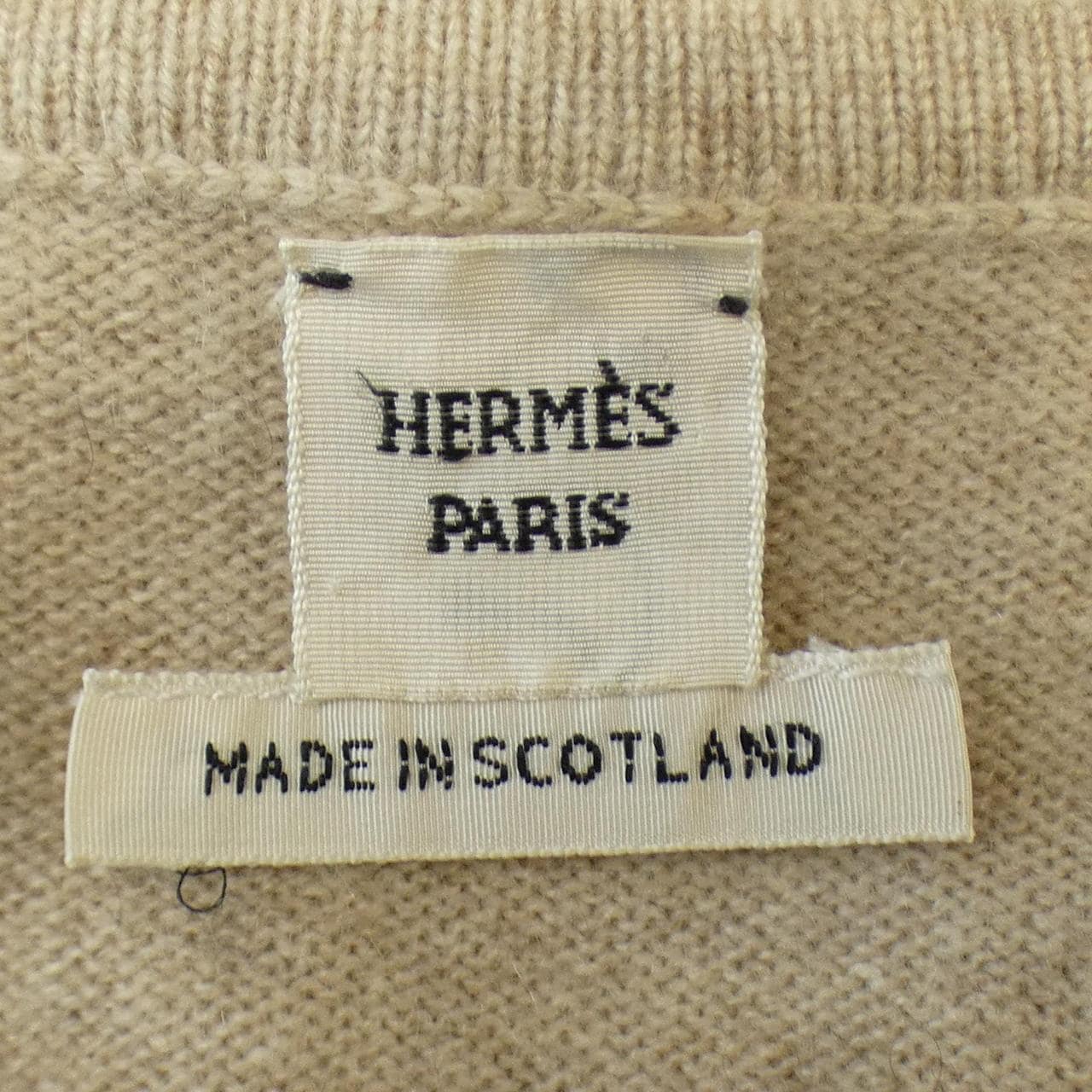 【ヴィンテージ】エルメス HERMES カーディガン