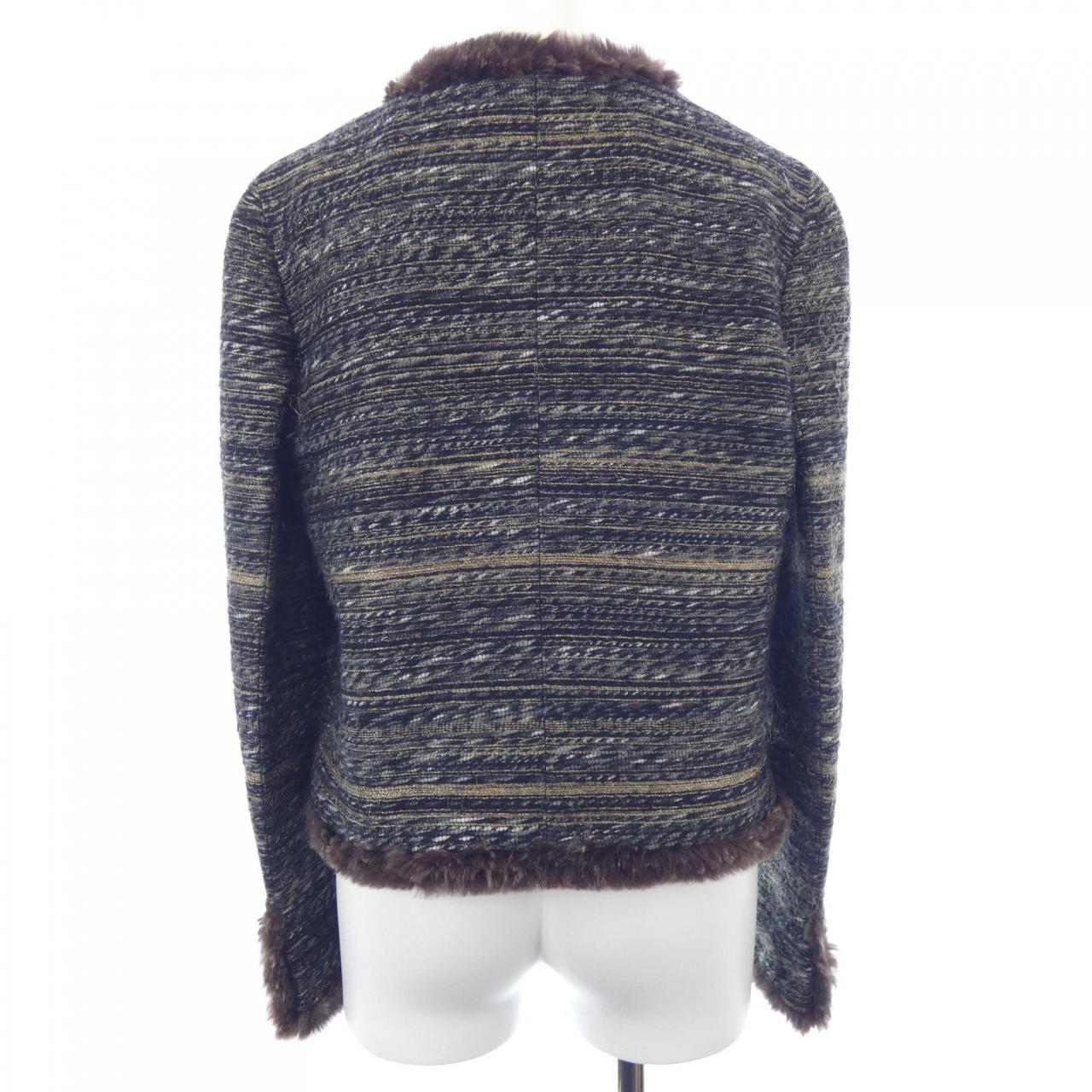 【ヴィンテージ】シャネル CHANEL P26746V17014 05A. ノーカラージャケット