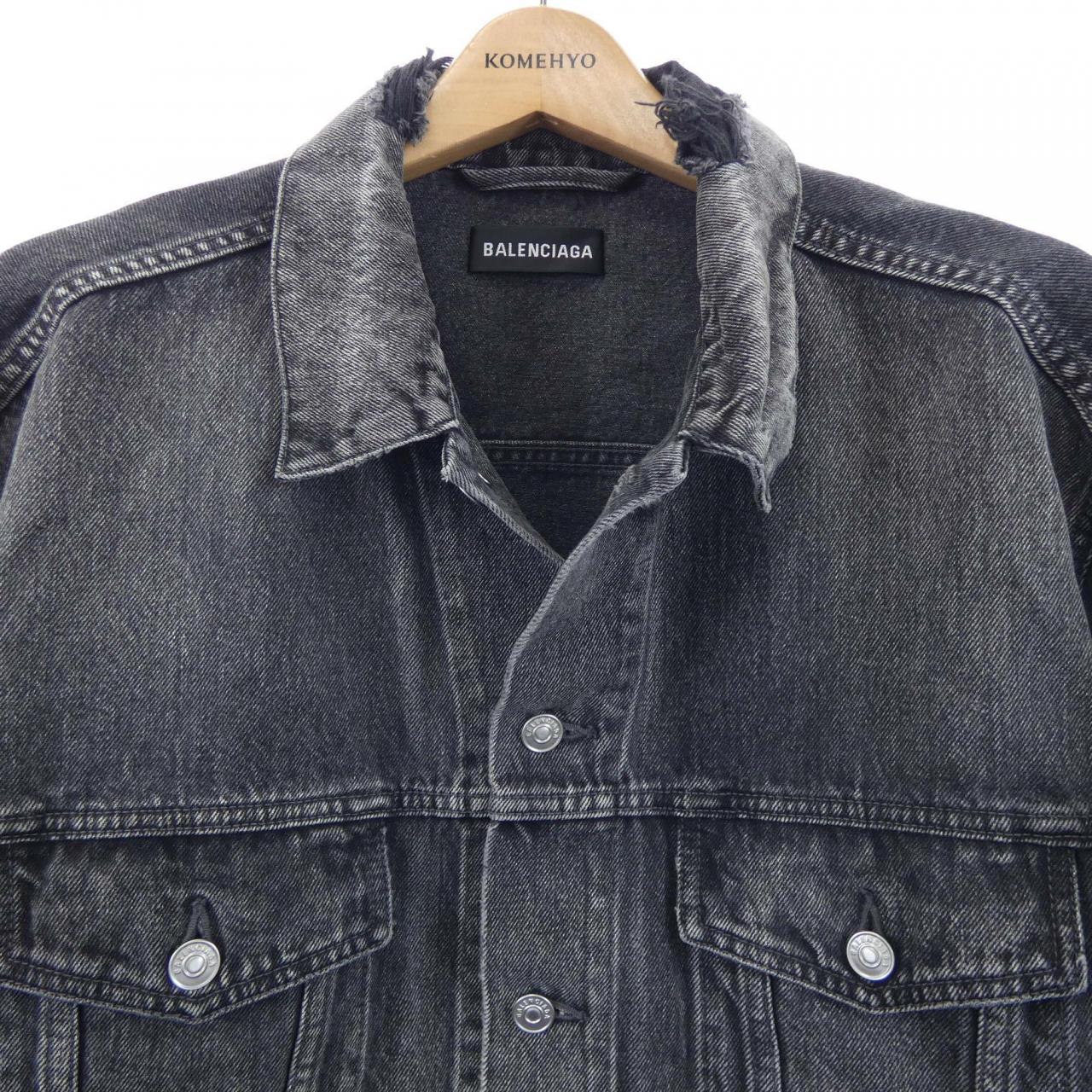 バレンシアガ BALENCIAGA 534554 TXE03 デニムジャケット