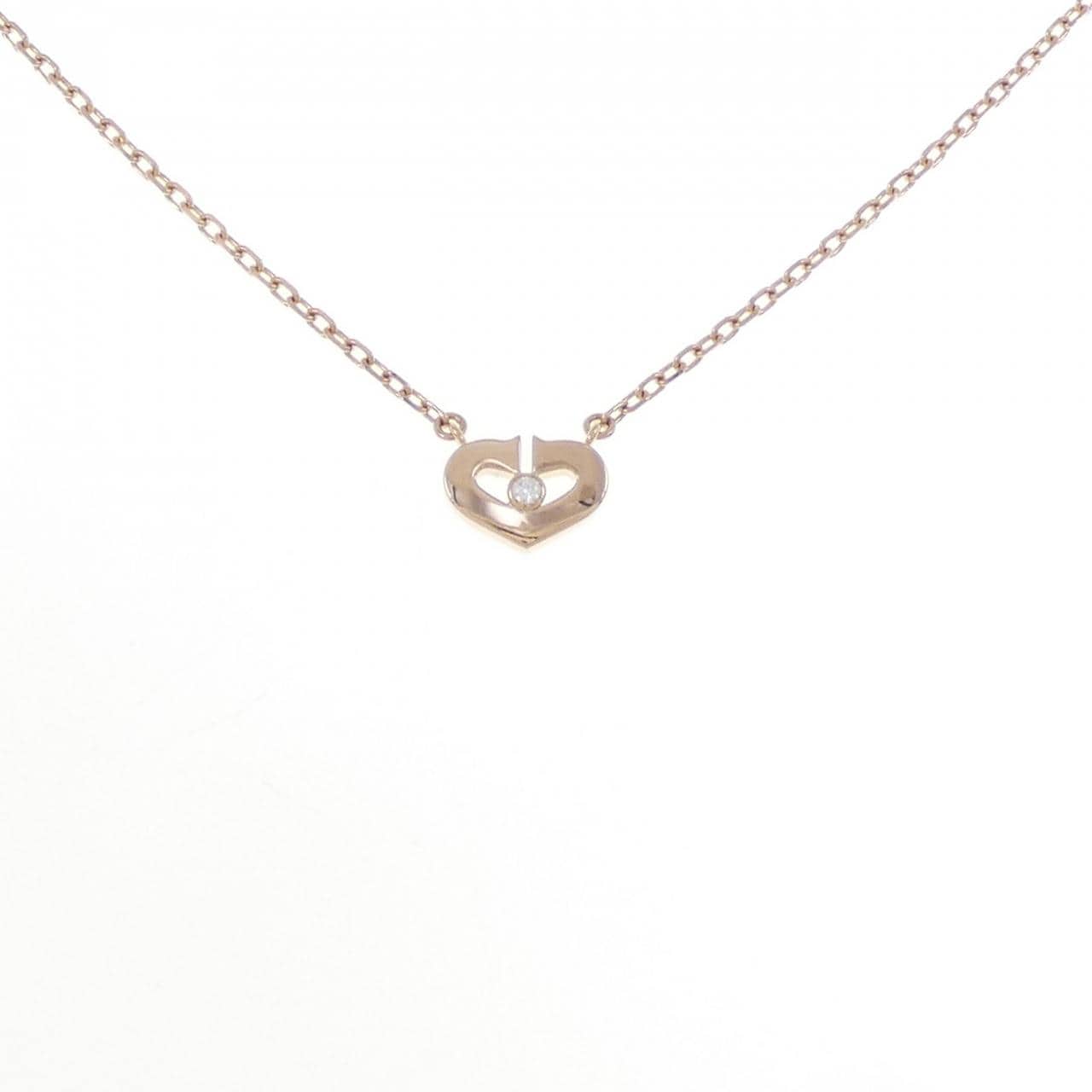 Cartier C heart小號項鍊