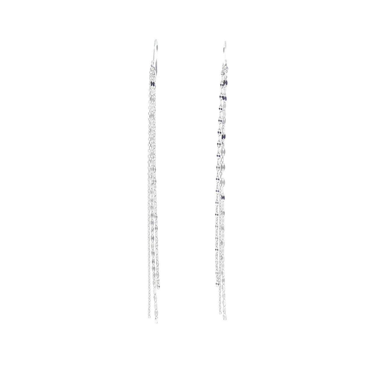 K18WG earrings