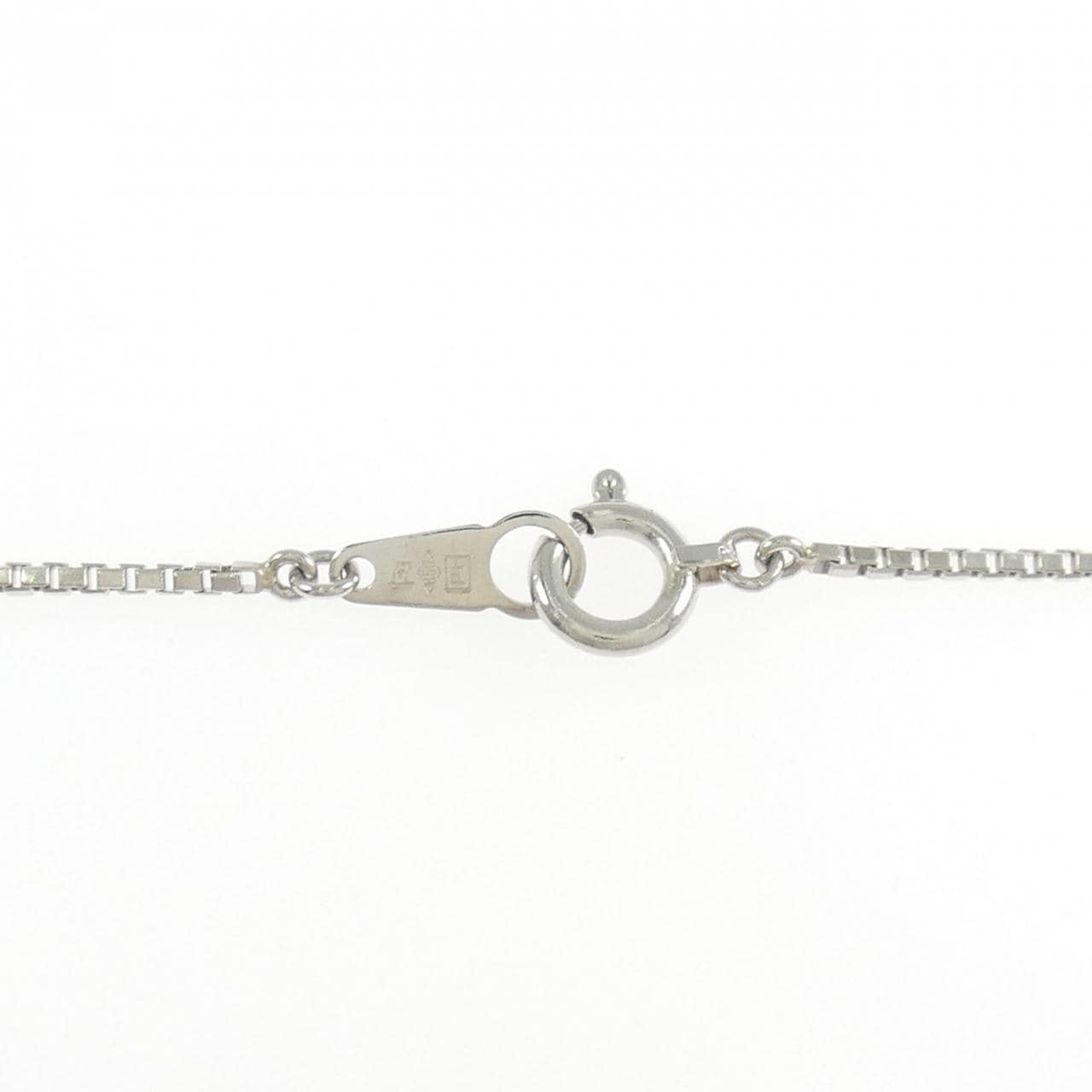 PT900/PT850 フラワー サファイヤ ネックレス 1.46CT