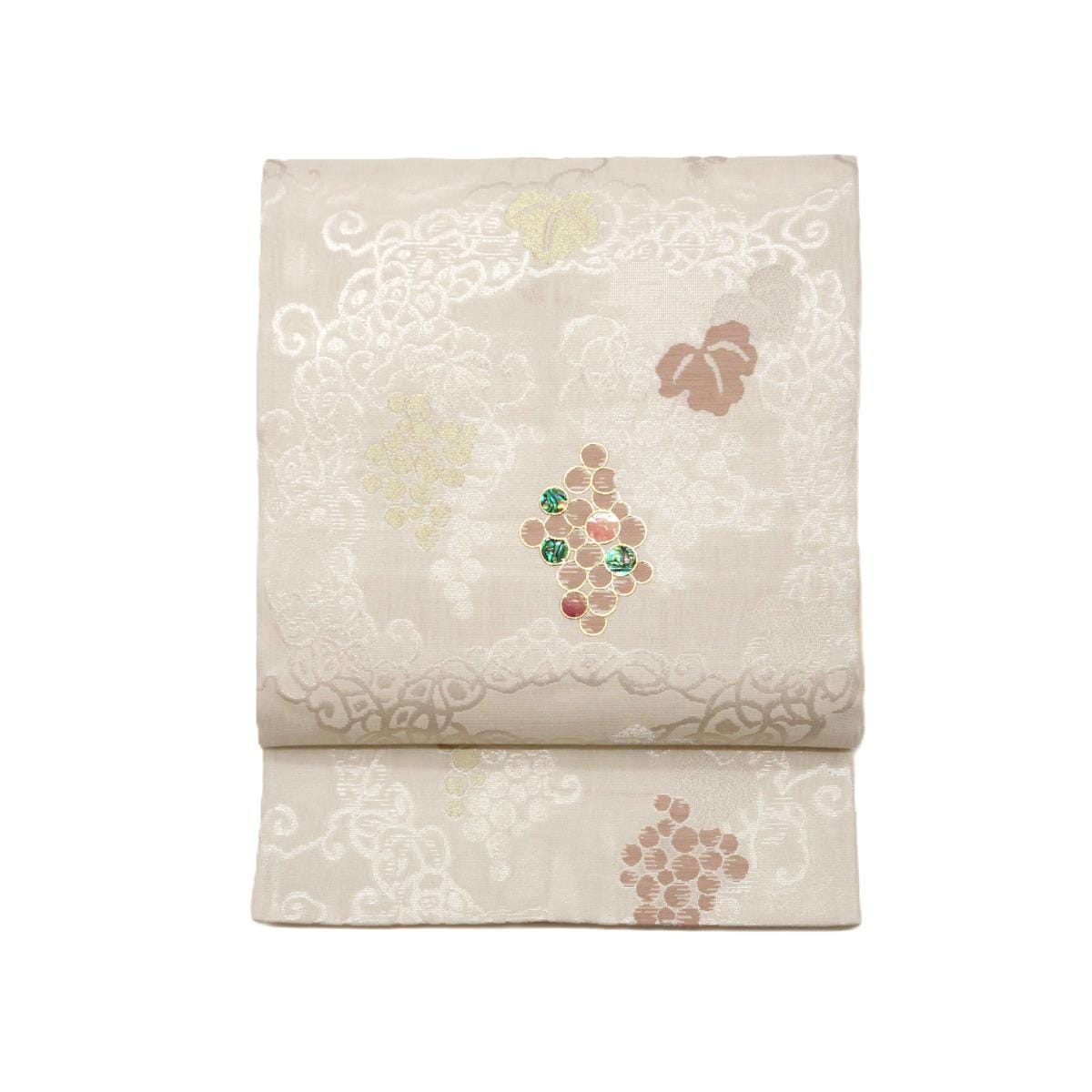 【未使用品】夏袋帯　螺鈿入り【藤本隆士】