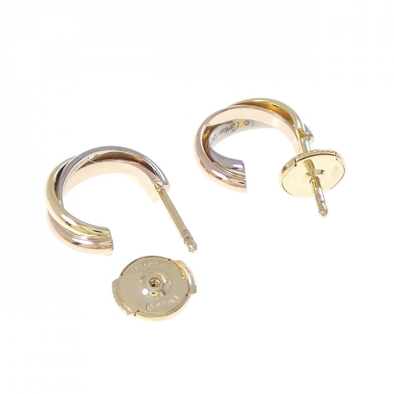 カルティエ トリニティ スモール ピアス