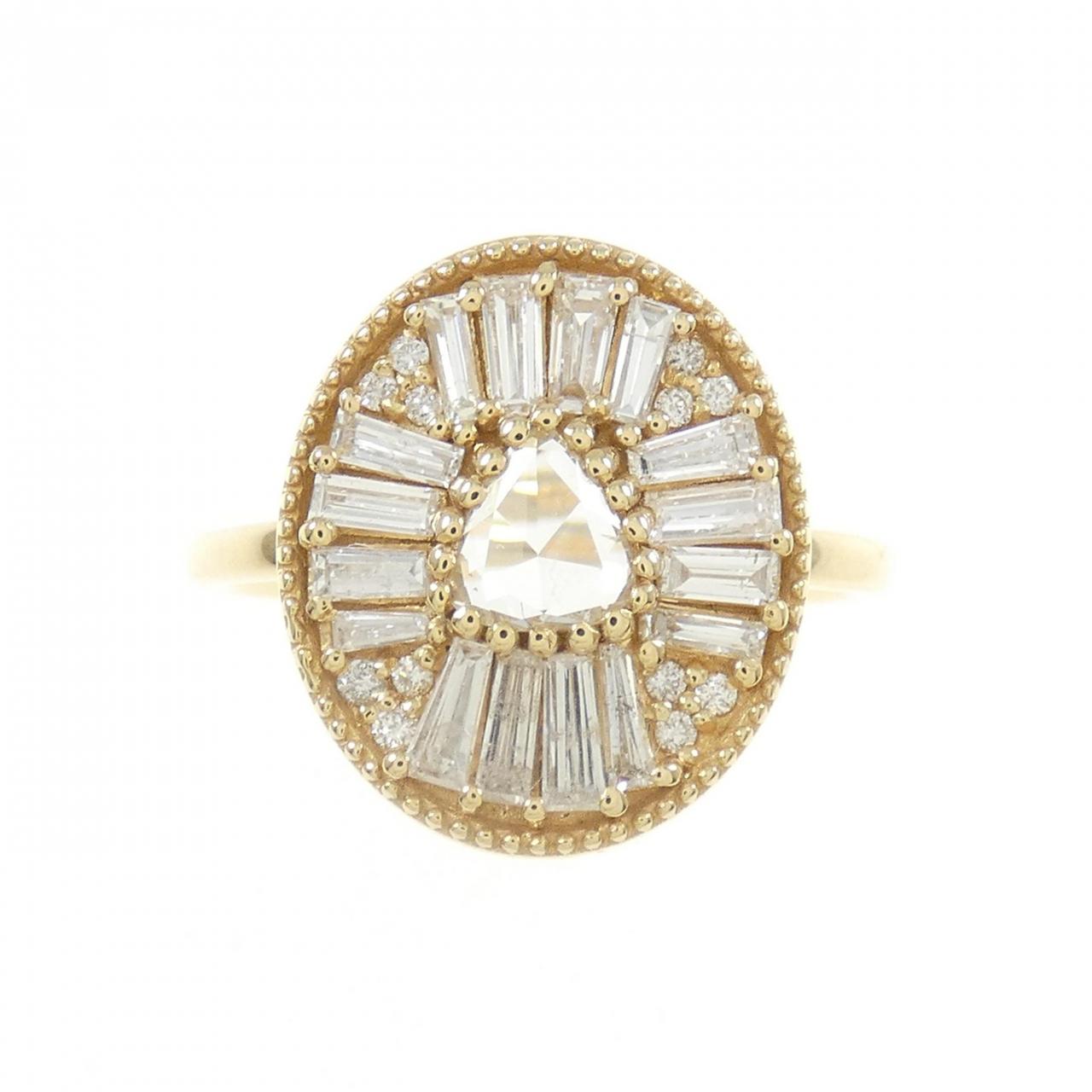 [新品] K18YG鑽石戒指 0.84CT