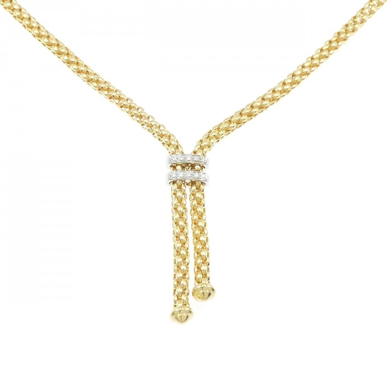 【新品】フォッペ マオリ ネックレス 0.09CT