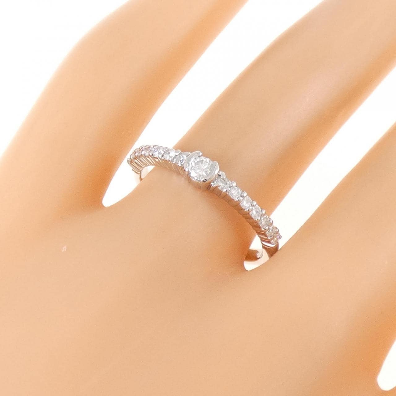 PT900 ダイヤモンド リング 0.30CT