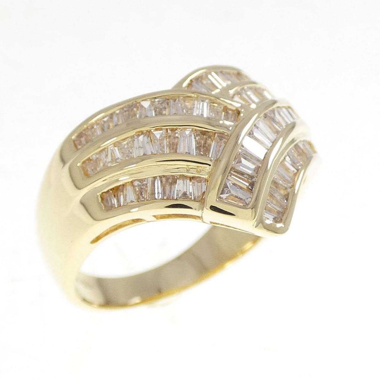 K18YG ダイヤモンド リング 1.00CT