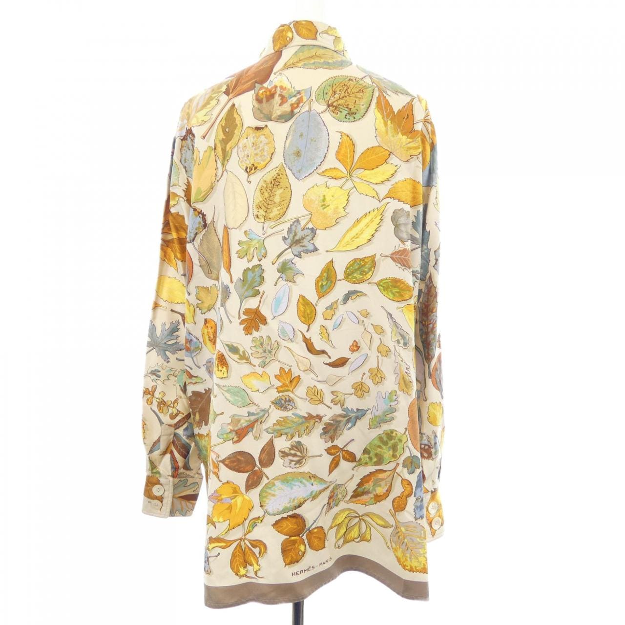 【ヴィンテージ】エルメス HERMES TOURBILLON ツイルレーヌ. シャツ