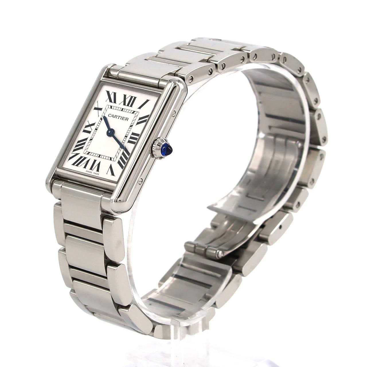 Cartier Tank Mast LM WSTA0052 SS Quartz