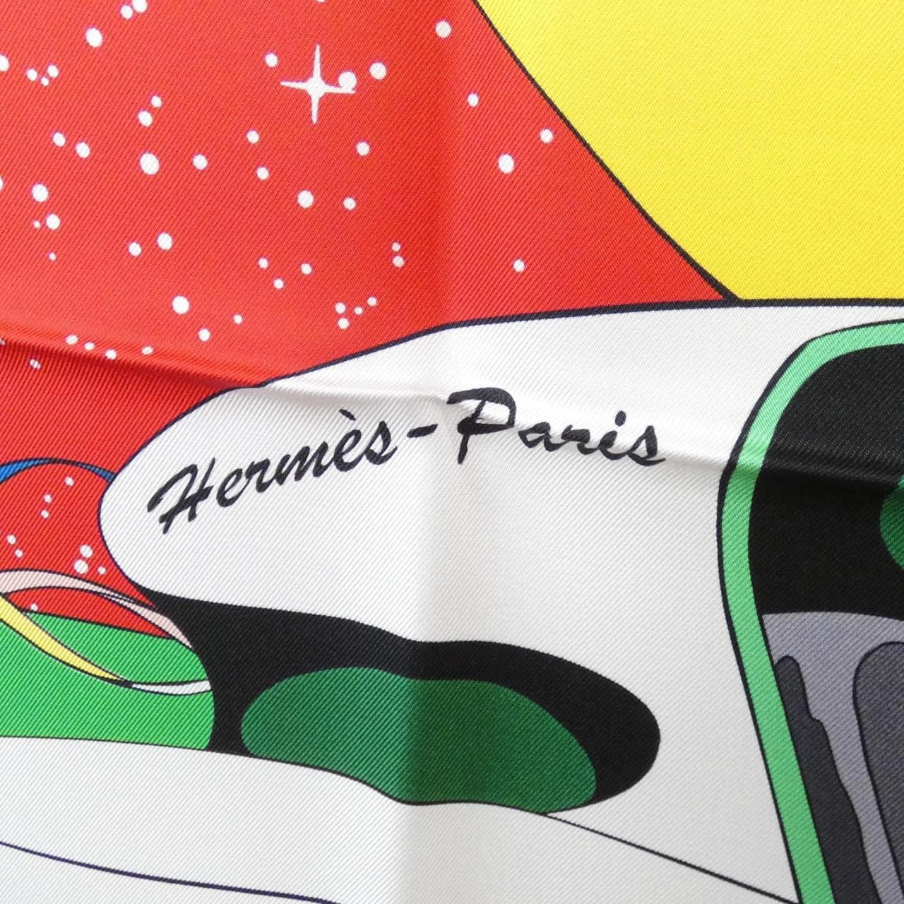 エルメス SPACE DERBY カレ スカーフ