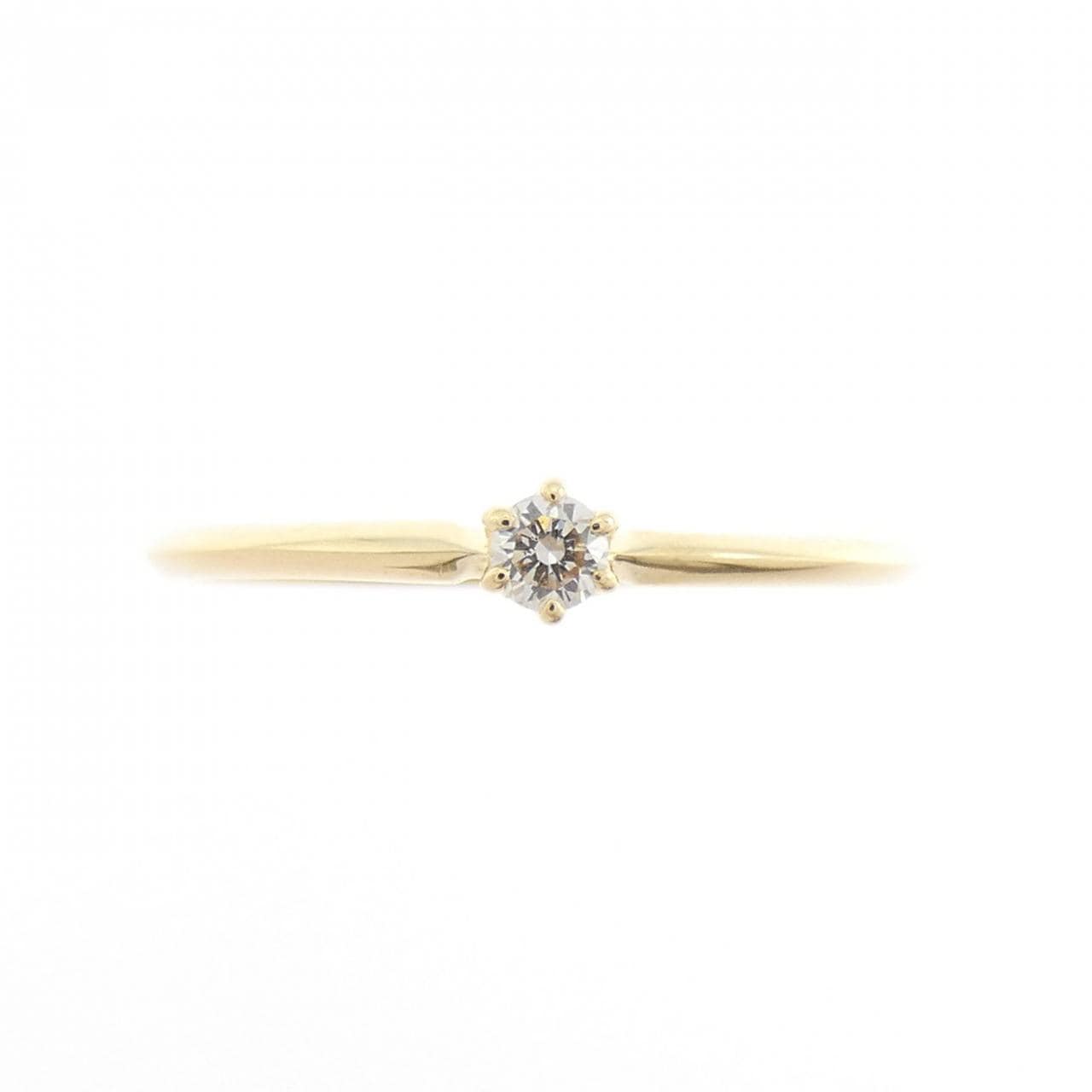 アガット ダイヤモンド リング 0.05CT