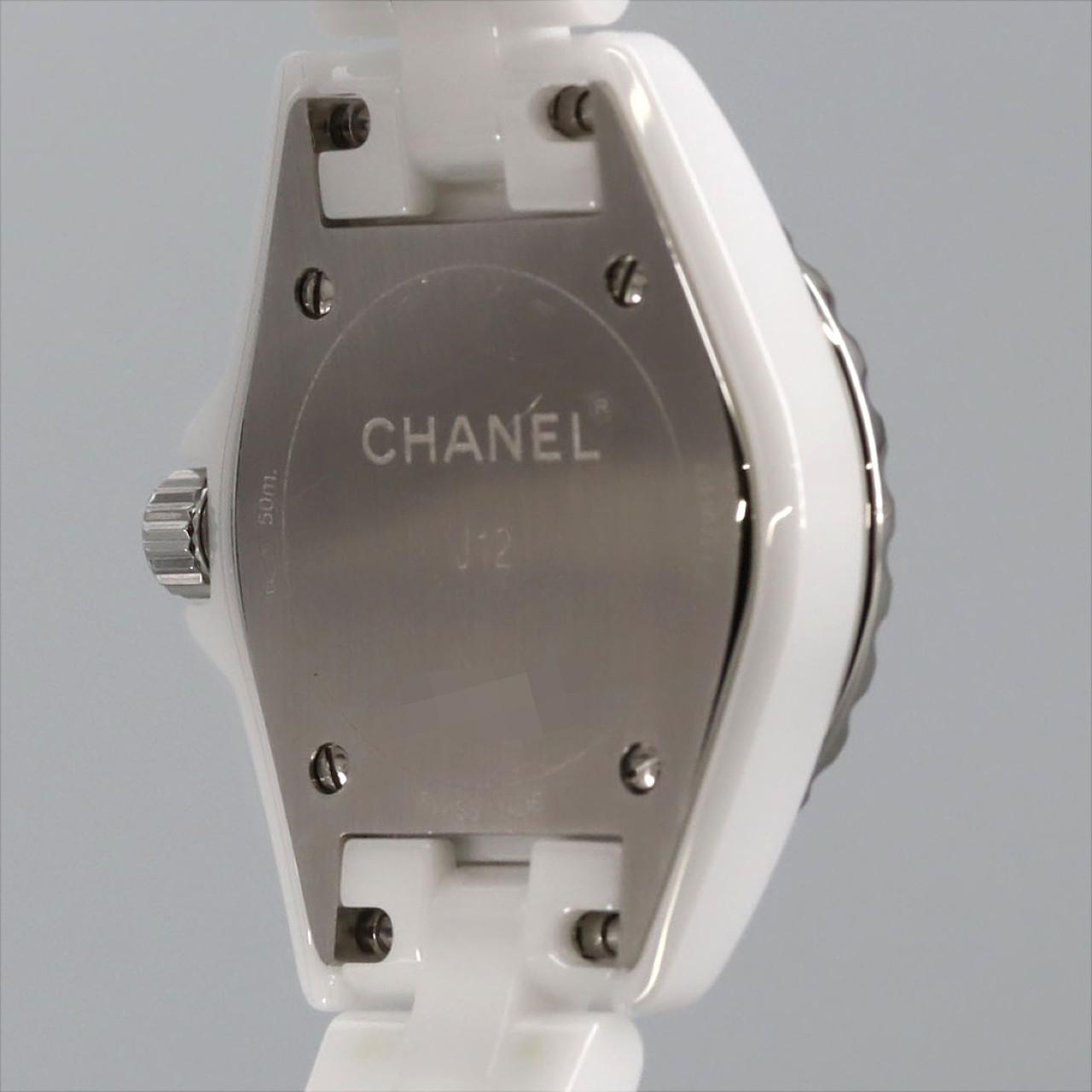 シャネル J12 29mmセラミック/D･8P H2572 セラミック クォーツ