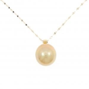 K18YG 白蝶パール ネックレス 13.1mm