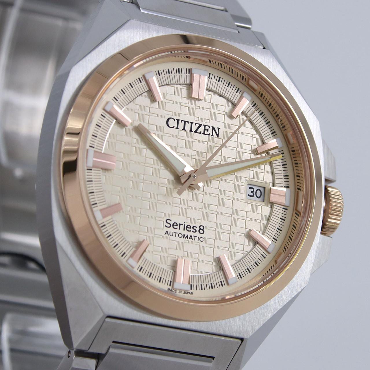 [新品] CITIZEN Series 8 9051-006V502/NB6059-57P SSxGP自動上弦