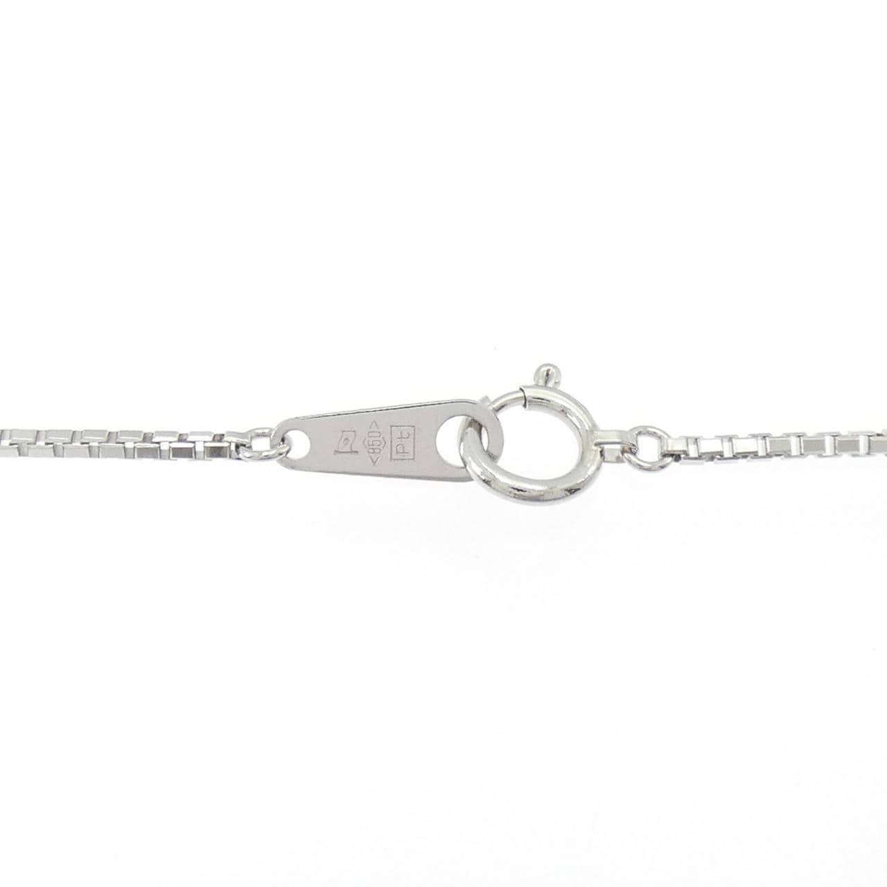 PT900/PT850 ダイヤモンド ネックレス 1.022CT G SI2 EXT H&C