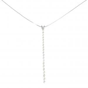 PT900/PT850 ダイヤモンド ネックレス 1.00CT