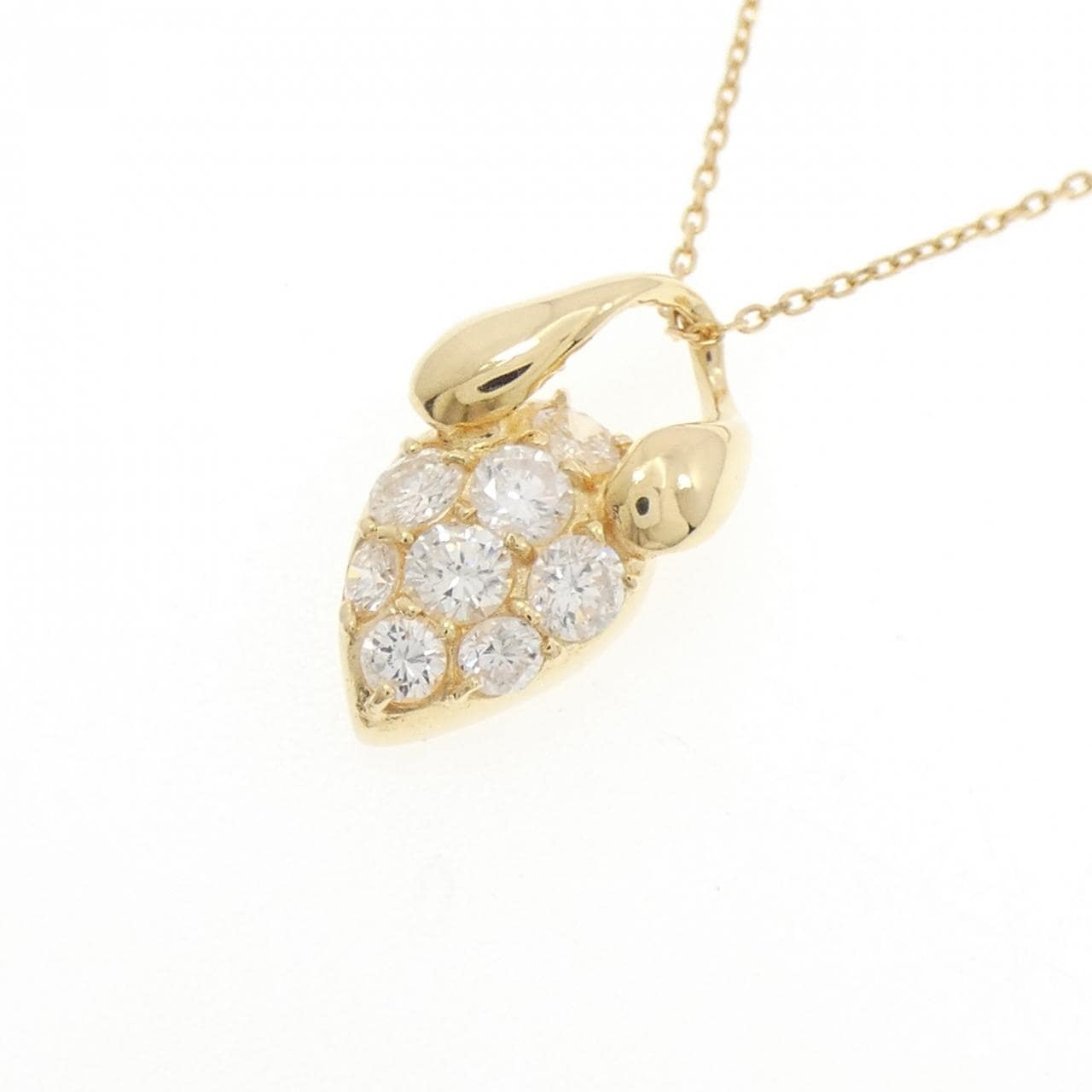 K18YG ダイヤモンド ネックレス 0.50CT
