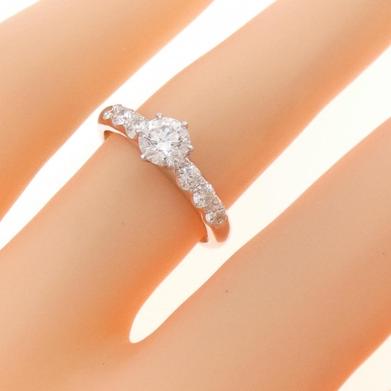 ミキモト ダイヤモンド リング 0.38CT