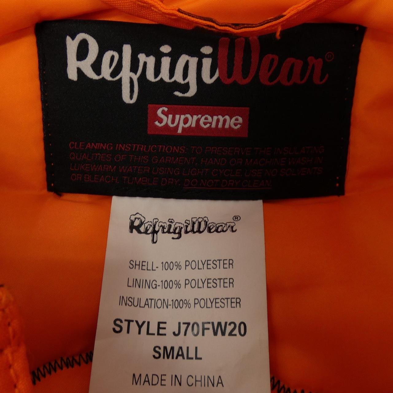 SUPREME冰箱夾克