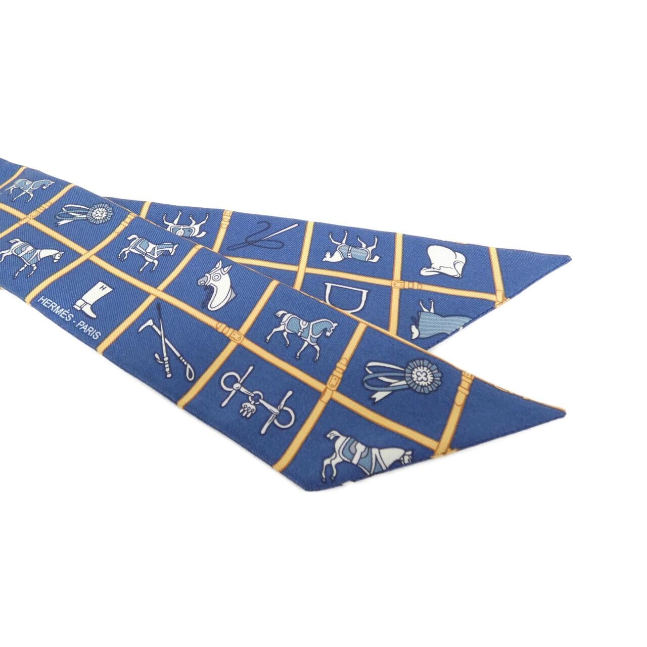 [Unused items] HERMES COUVERTURES ET TENUES Twilly 061356S Scarf