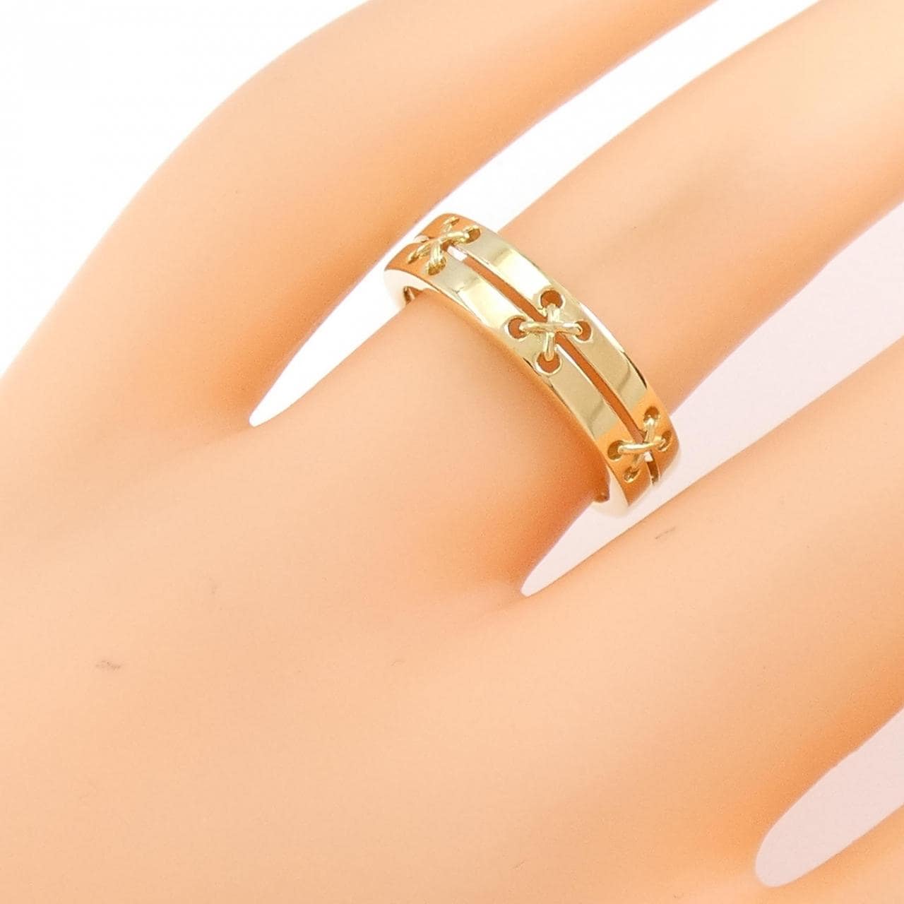 K18YG ring