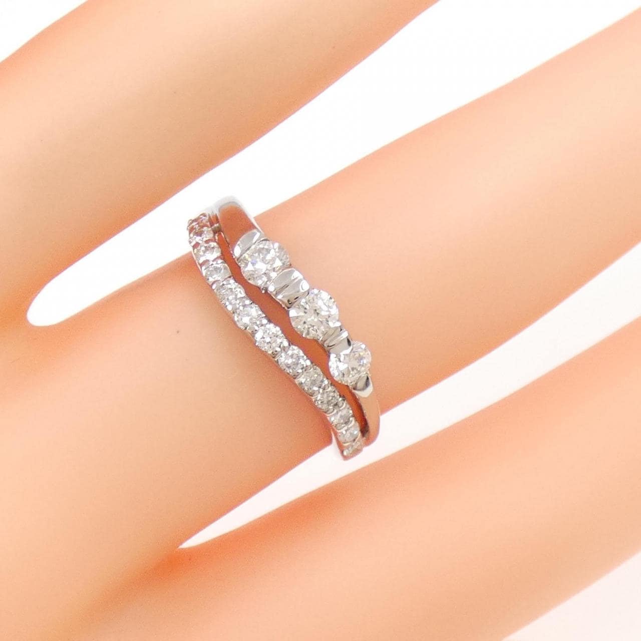 PT ダイヤモンド リング 0.57CT
