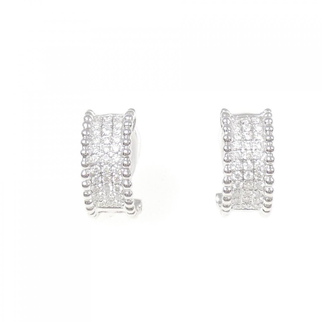 K18WG ダイヤモンド ピアス/イヤリング 0.50CT