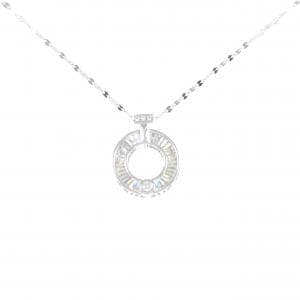 【新品】K18WG ダイヤモンド ネックレス 0.02CT
