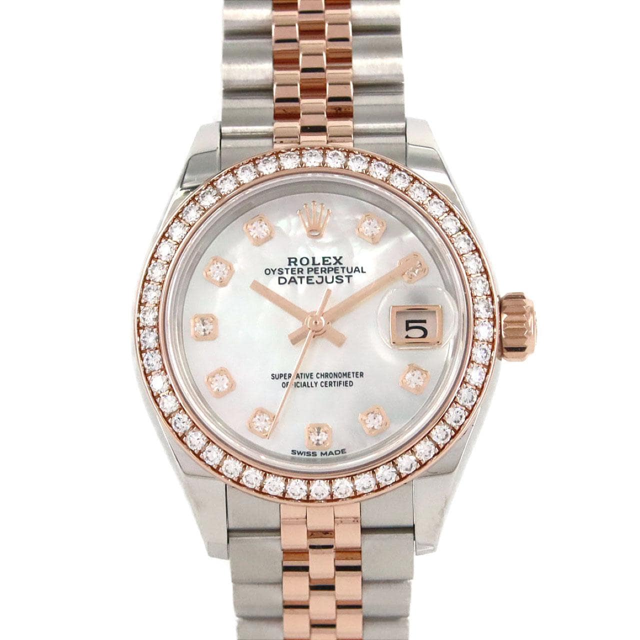 ロレックス デイトジャスト 279381RBR SSxPG 自動巻 ランダム番